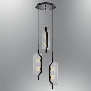 Luster 3436-3A-19 Crni