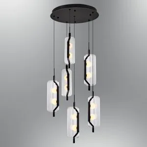 Luster 3436-6A-19 Crni