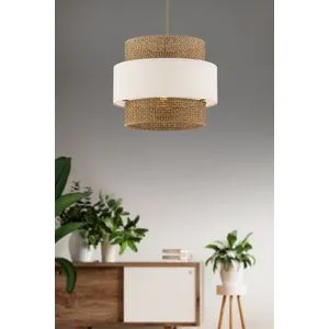 Luster Cascade - Bež i Bela