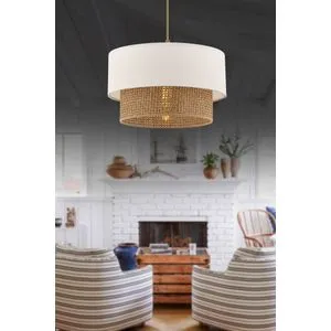 Luster Echo - Bež i Bela