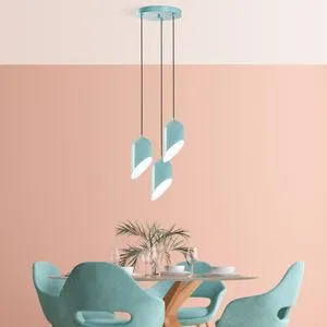 Luster Kesik - 6176 - 3 - Tirkizni Luster
