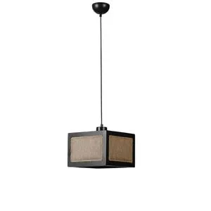 Luster od Ratana Kumsal 8703-7 u Crnoj Boji