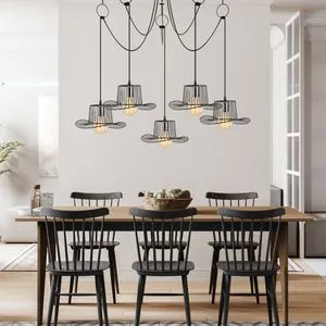 Luster Tel - 6761 Black Chandelier