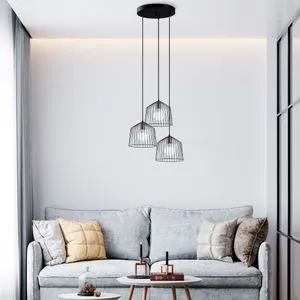Luster u Antik Crnom Stilu - Cat 12055