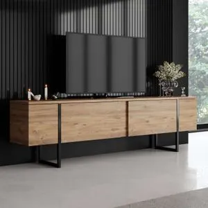 Luxe - Atlantic Pine, Black Atlantic Pine
Black TV Stand