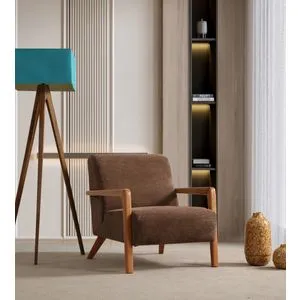 Lyke - Brown Brown Wing Chair