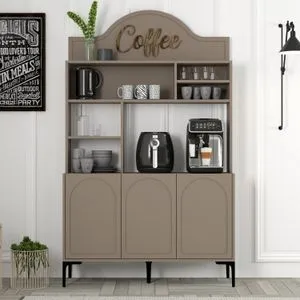 Lyon 120 - Atlas, Black Atlas
Black Coffee Bar Cabinet