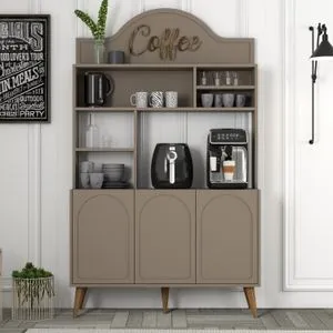 Lyon 120 - Atlas, Walnut Atlas
Walnut Coffee Bar Cabinet