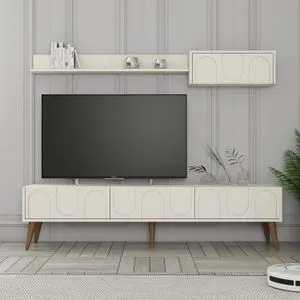 Lyon 2 - Cream, Walnut Cream
Walnut TV Unit