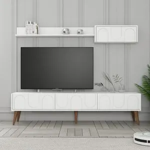 Lyon 2 - White, Walnut White
Walnut TV Unit