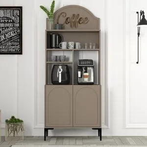Lyon 80 - Atlas, Black Atlas
Black Coffee Bar Cabinet