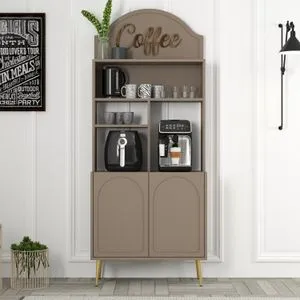 Lyon 80 - Atlas, Gold Atlas
Gold Coffee Bar Cabinet