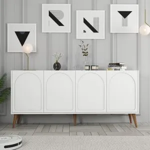 Lyon 81 - White, Walnut White
Walnut Console