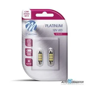M-Tech LED sijalica C5W 41 mm, 12 V, 9 SMD 5630, bela, 2 kom