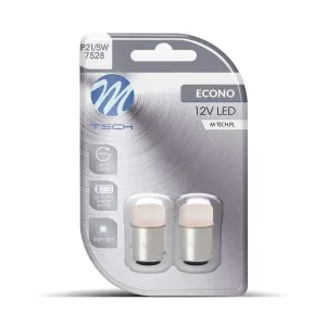 M-Tech LED sijalica P21/5W BAY15d 12 V, 9 SMD, crvena, 2 kom
