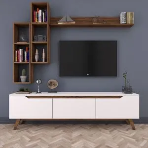 M16 - 804 White
Walnut TV Unit