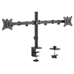 MA-D2-01 Gembird Podesivi dupli stoni drzac za monitor, tilt, 17-32 max.2x9kg