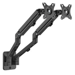 MA-WA2-01 Gembird Podesivi dupli zidni drzac za monitor,tilt, 17-27 max.2x7kg