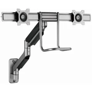 MA-WA2-02 Gembird Podesivi dupli zidni drzac za monitor,tilt, 17-32 max.2x8kg
