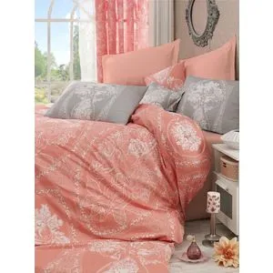Madam Lili - Orange Orange
White
Grey Ranforce Single Quilt Cover Set (FR)