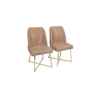 Madrid 913 V2 Gold
Brown Chair Set (2 Pieces)