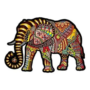 Magic Elephant Wooden Puzzle M (150 Pieces)