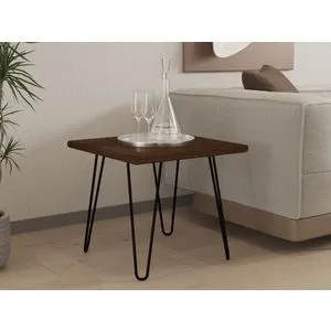 Mahic - Crni Sto za Kafu od Orahovog Drveta