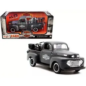 Maisto auto 1:24 1948 Ford F-1 Pickup + 1:24 1942 WLA Flathead 32185