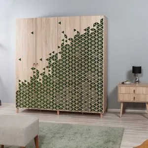 İmaj-121 Sonoma Oak Wardrobe