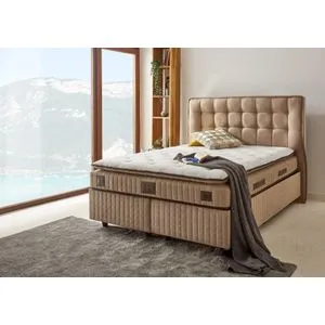 Majesty 160x200 cm Double Size Padded Luxury Soft Mattress White
Brown Mattress