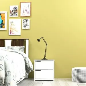 Malarin White Nightstand