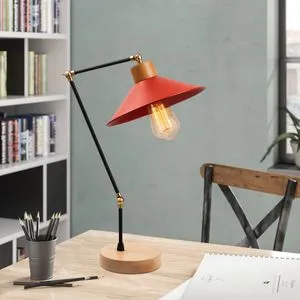 Manavgat - N-606 Red Table Lamp