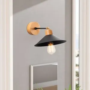 Manavgat - N-620 Black
Oak Wall Lamp