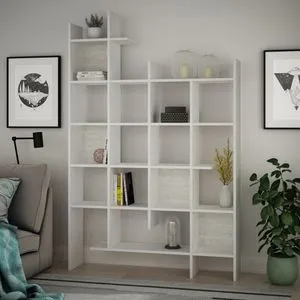Manco - White White Bookshelf