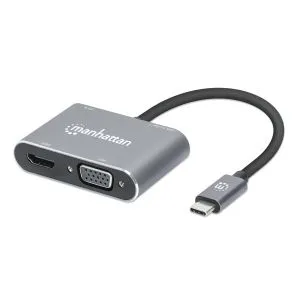 Manhattan 130691 USB-C - VGA/HDMI/USB 3.0/PD 87W Docking station