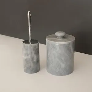 MAR07140206D Grey Bathroom Set (2 Pieces)