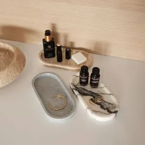MAR07610809D Multicolor Bathroom Tray Set