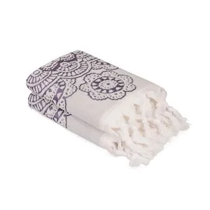 Marcello - Ljubičasti Ecru Set Peškira (2 komada)