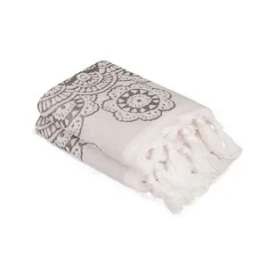 Marcello - Sivi Ecru Set Peškira (2 komada)