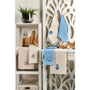 Marin Multicolor Kitchen Towel Set (6 Pieces)