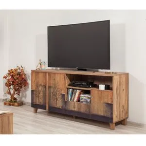 Marina Mila - 753 Atlantic Pine TV Stand