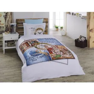 Marine White
Blue
Brown Satin Single Quilt Cover Set