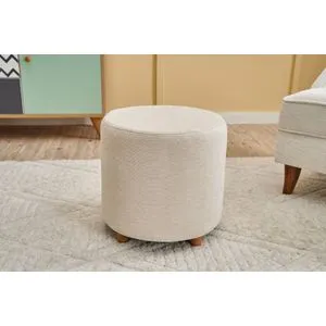 Mario Gabbana 02 Cream Pouffe