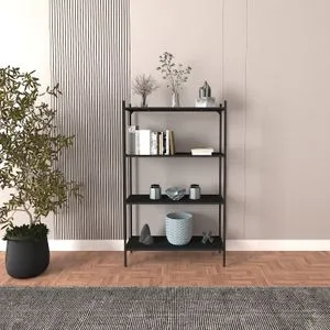 Marta - Black Black Bookshelf