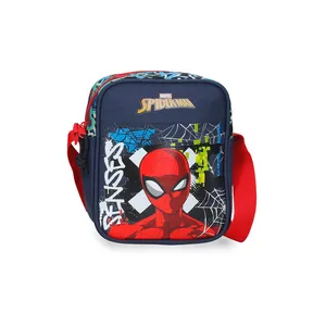 MARVEL GRAFFITY OF SPIDERMAN dečija torba na rame 15 × 19 cm - teget