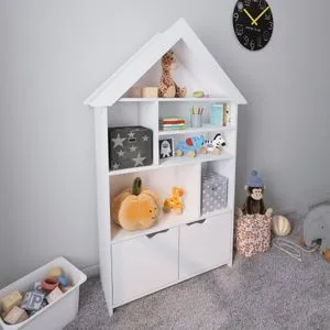 Masal - White White Bookshelf