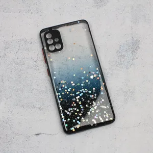 Maska Frame Glitter za Samsung A515F Galaxy A51 crna