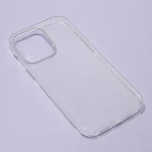 Maska silikonska Ultra Thin with pluggy za iPhone 14 Pro Max 6.7 transparent