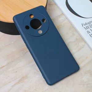 Maska Teracell Giulietta za Honor Magic 6 Lite mat tamno plava