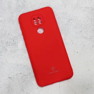 Maska Teracell Giulietta za Motorola Moto G9 Play mat crvena